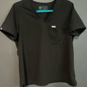 Womens Figs Scrub Set Black TopM BottomTL Great condition